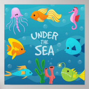 Póster Under the Sea Poster