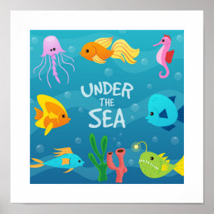 Póster Under the Sea Poster