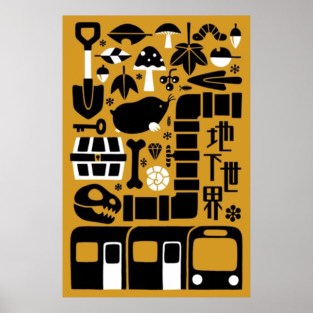 Póster Underground (Frente)