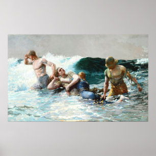 Póster Undertow by Winslow Homer