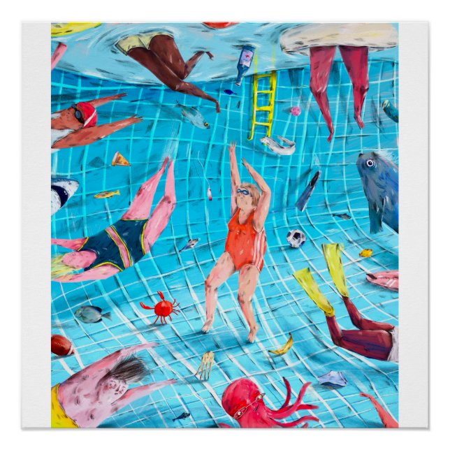 Póster underwater (Anverso)