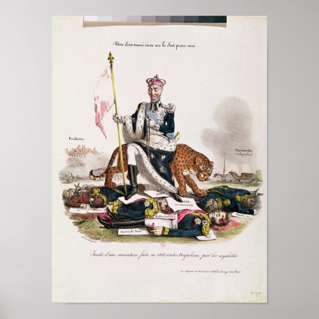 Póster Une foe sacre rien ne le fut pour moi' (Frente)