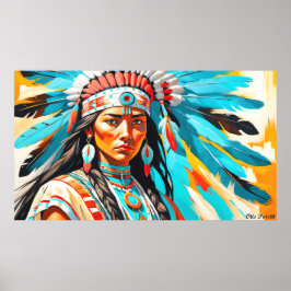 Póster Unelanuhi-La diosa del sol