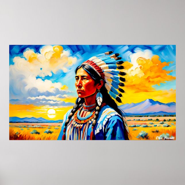 Póster Unelanuhi-La diosa del sol 3 (Frente)