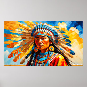 Póster Unelanuhi-La diosa del sol 5