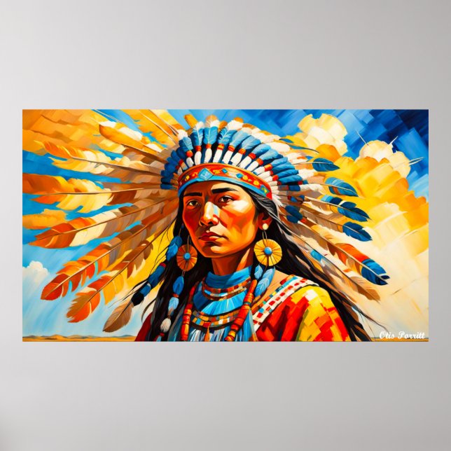 Póster Unelanuhi-La diosa del sol 5 (Frente)