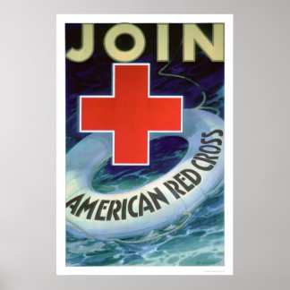 Póster Únete a la Cruz Roja - Life Saver (US00293)