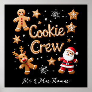 Póster Únete al equipo de cookies tus Navidades más impor