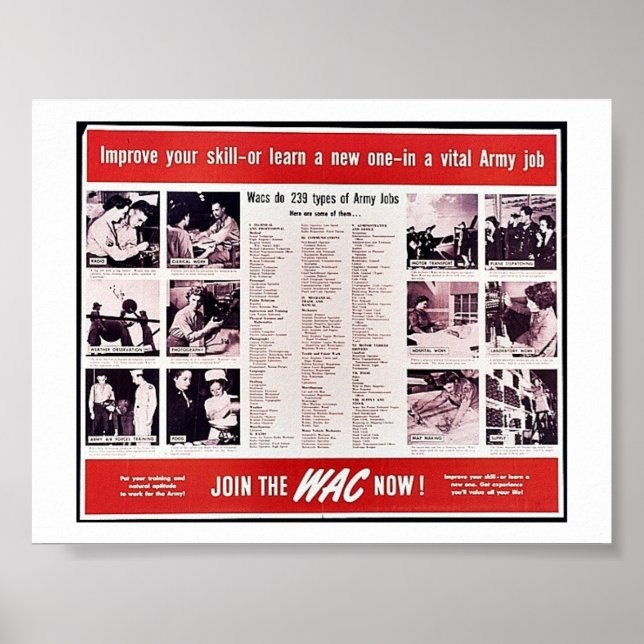 Póster ¡Únete Al Wac Ahora! (Frente)