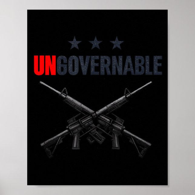 Póster Ungovernable Shirts  (Frente)
