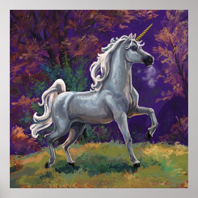 Póster Unicorn Glade (Frente)