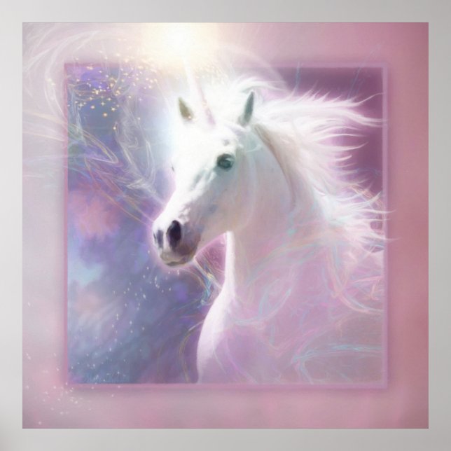 Póster Unicorn Horse SHAFIRE (Frente)