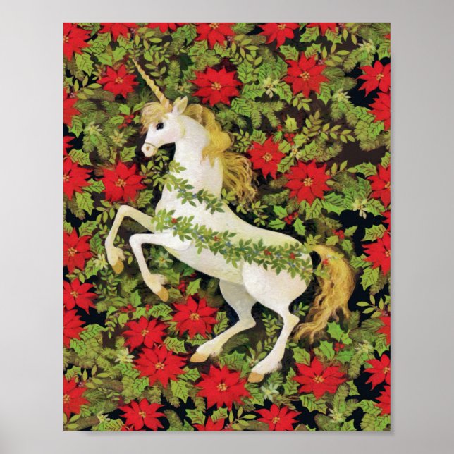 Póster Unicorn navidades (Frente)