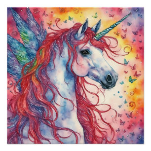 Póster Unicorn Pegasus