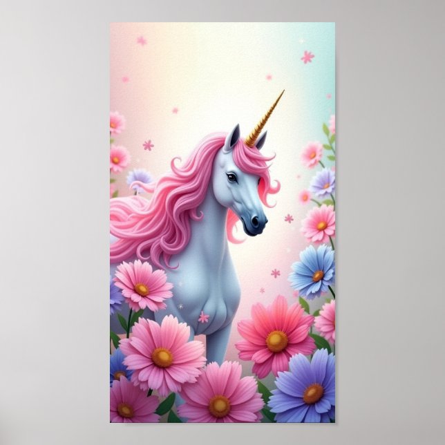 Póster Unicornio (Frente)