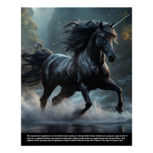 Póster Unicornio