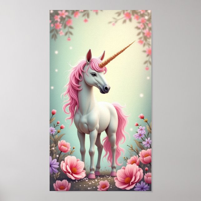 Póster Unicornio (Frente)