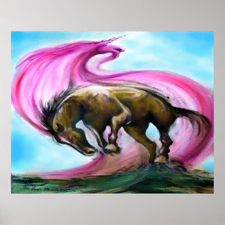Póster Unicornio