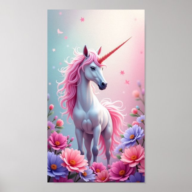 Póster Unicornio (Frente)