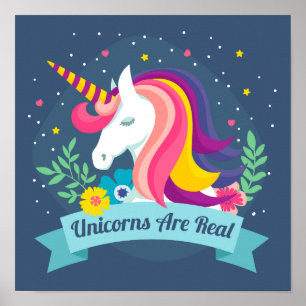 Póster Unicornio