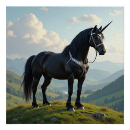 Póster Unicornio