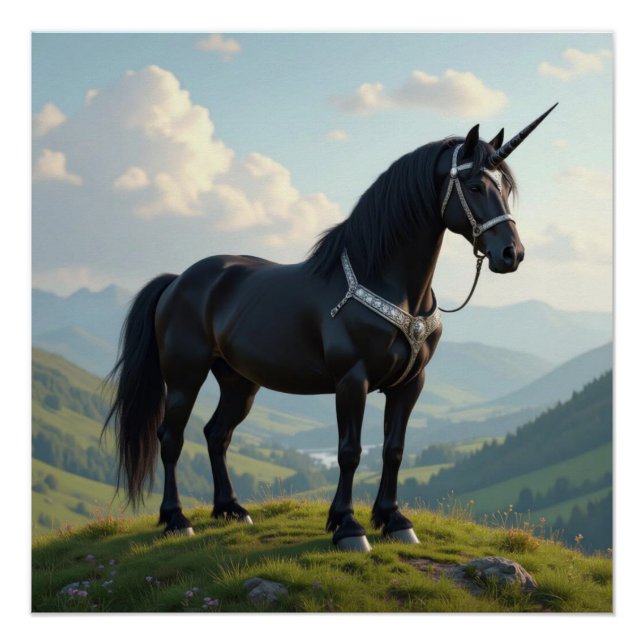 Póster Unicornio (Anverso)