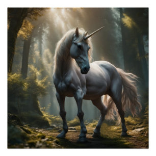 Póster Unicornio