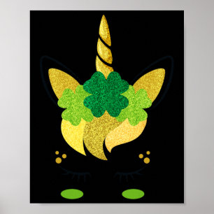 Póster Unicornio enfrenta a los hijos de Chicas irlandese