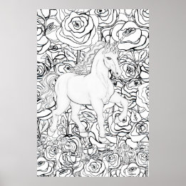 Póster Unicornio Invisible