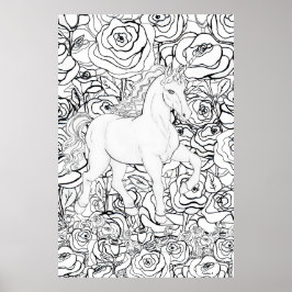 Póster Unicornio Invisible