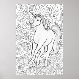 Póster Unicornio Invisible