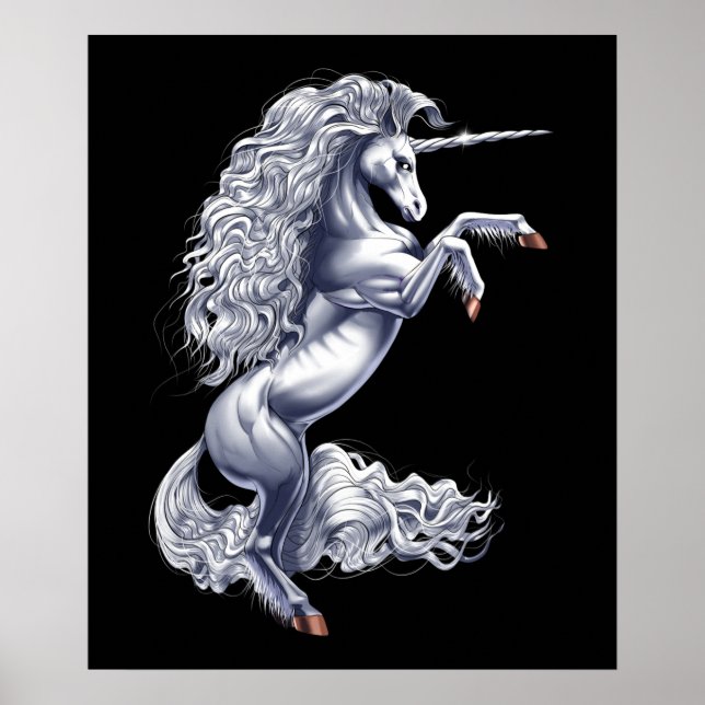 Póster Unicornio mítico (Frente)