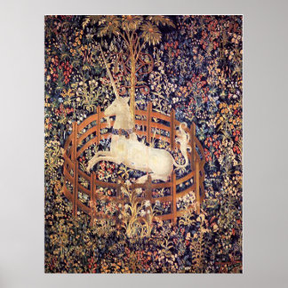 Póster Unicornio psicodélico