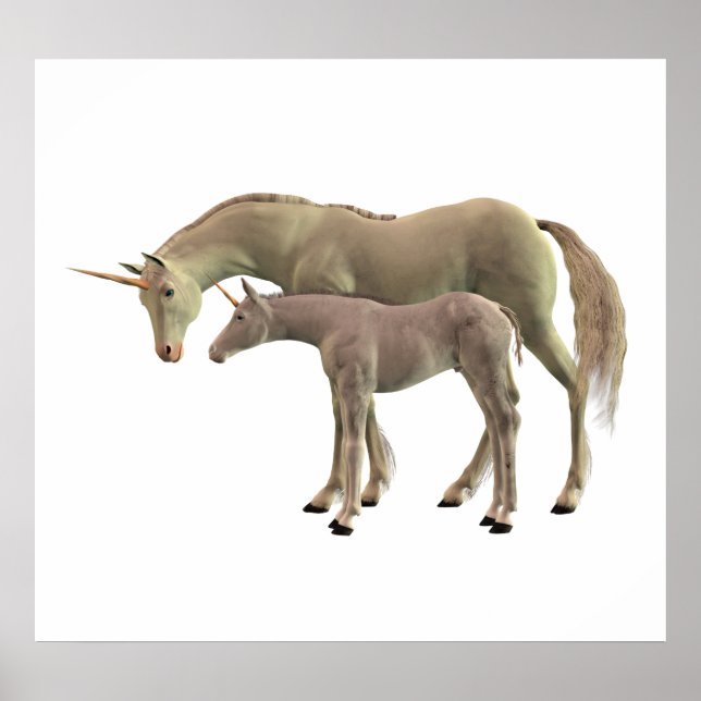 Póster Unicornios (Frente)