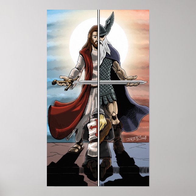 Póster ¡Unidad cristiana y pagana! (Frente)
