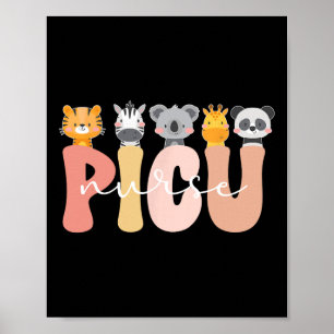 Póster Unidad Cute Picu de Atención Intensiva Pediátrica