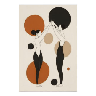 Póster Unidad en Movimiento | Conexión Femenina Moderna A