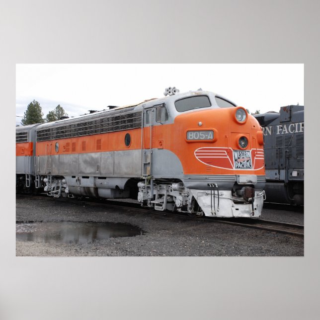 Póster Unidad F del Pacífico Occidental (Frente)