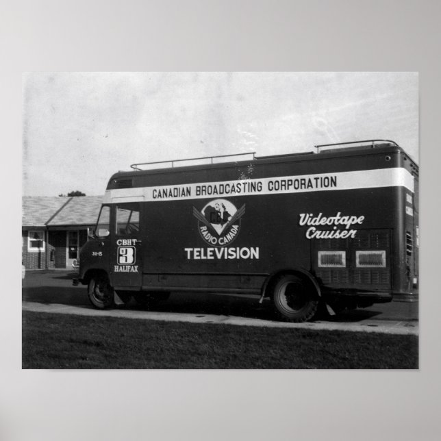 Póster Unidad móvil de cinta de vídeo (Frente)