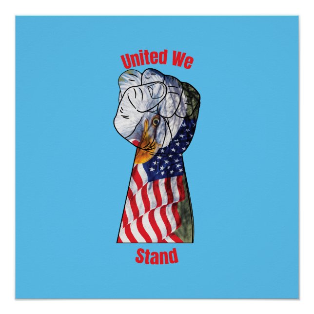 PÓSTER UNIDOS NOSOTROS ESTAMOS (Anverso)