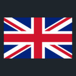 Póster Unión Británica Jack<br><div class="desc">La bandera de la Unión de Gran Bretaña en rojo,  blanco y azul patriótico. ¿Sabías que,  aunque comúnmente conocida como la "bandera de la Unión",  el nombre real es la "bandera de la Unión"? Sólo se le llama el Sindicato cuando vuela desde un bote.</div>