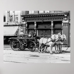 Póster Union Engine No. 3: 1911