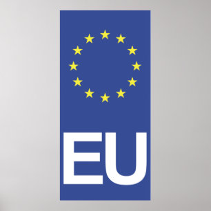 Póster Unión Europea