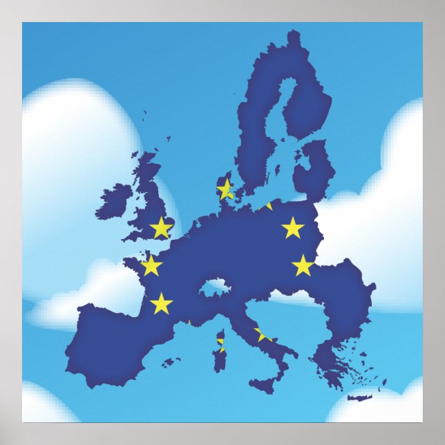 Póster Unión Europea (Frente)