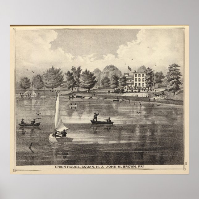 Póster Union House, Squan, NJ (Frente)