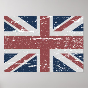 PÓSTER UNION JACK BRITÁNICO