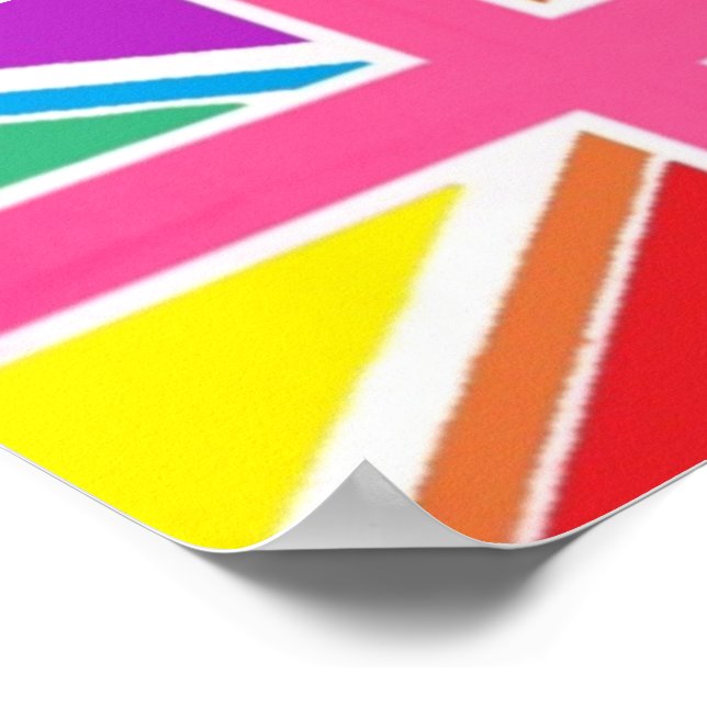 Póster Union Jack Poster (Esquina)