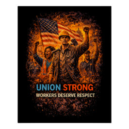 Póster Union Strong Rising