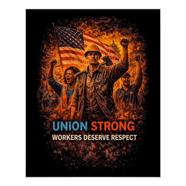 Póster Union Strong Rising (Anverso)