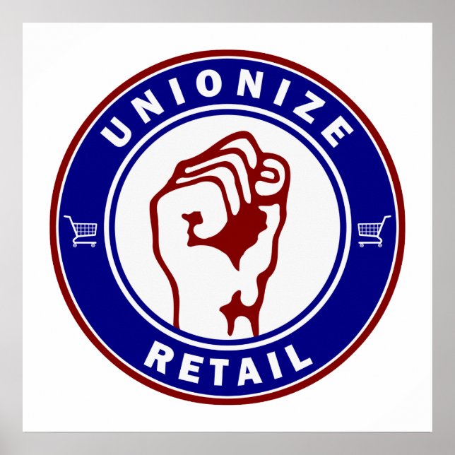 Póster Unionize Retail (Frente)
